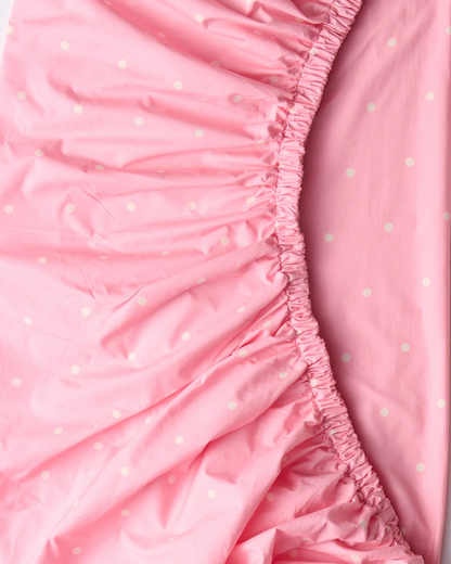 Kip and Co Polkadot Strawberry Organic Cotton