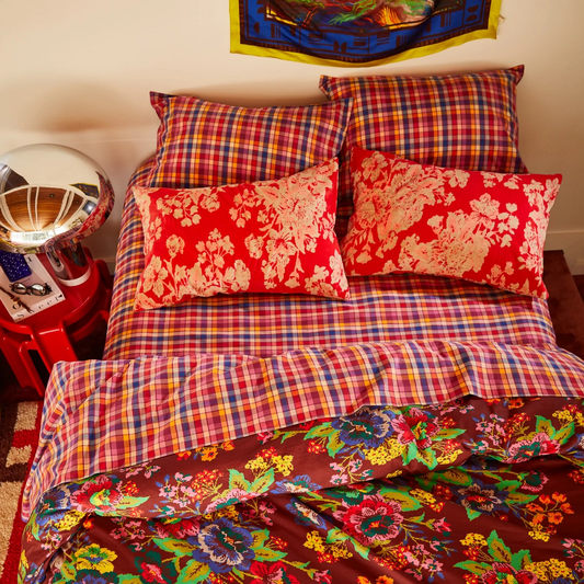 Sage & Clare Stela Cotton Sheets - Pansy