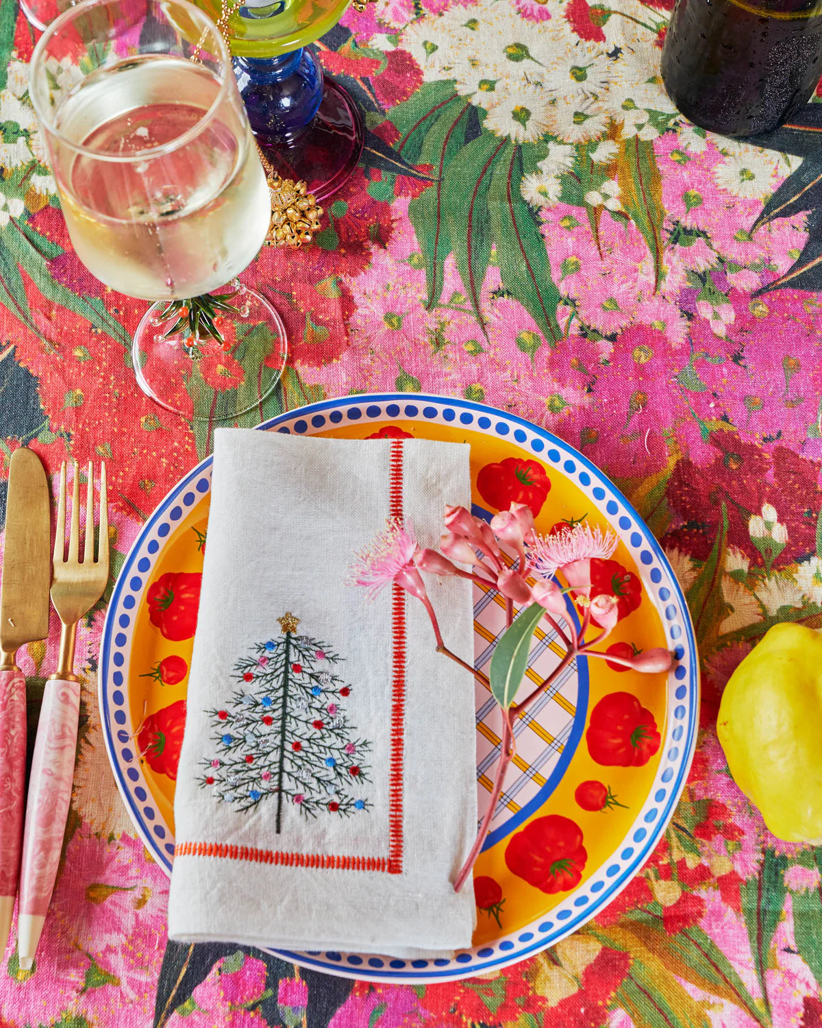 Kip and Co Australian Bush Blossom Tablecloth