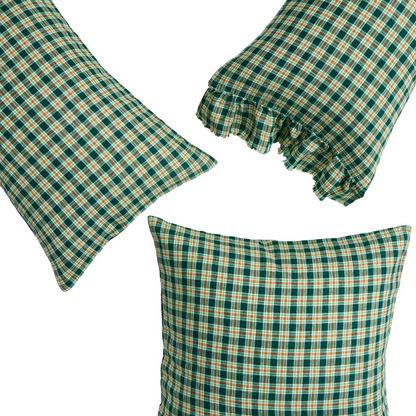 Society Of Wanderers Banksia Check Pillowcase Sets