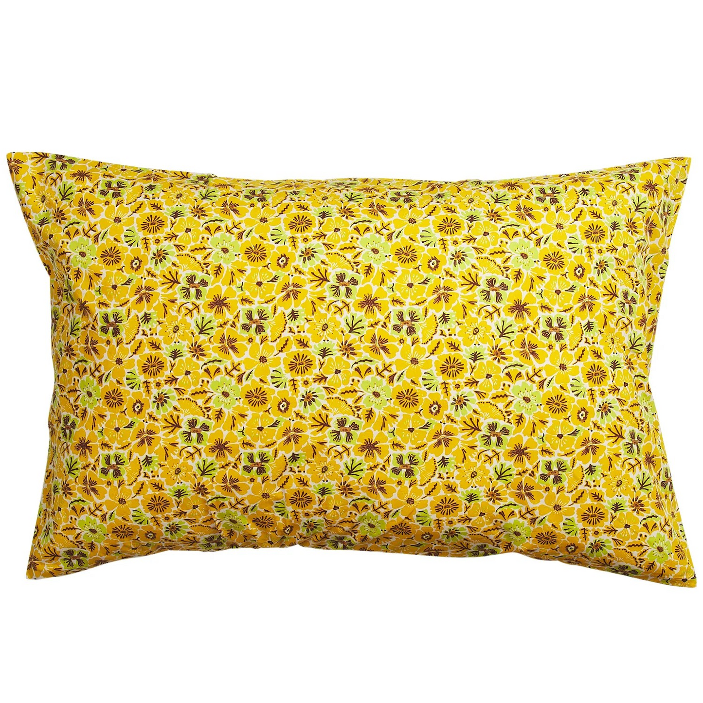 Sage & Clare Magnolia Cotton Standarad Pillowcase Set - Ochre