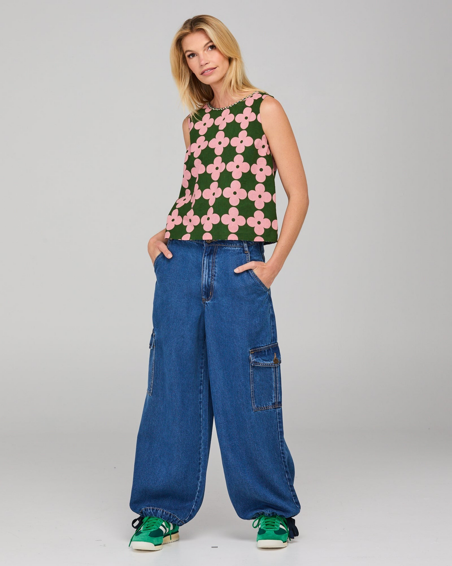 Boom Shankar Brando Cargo Pant - Denim