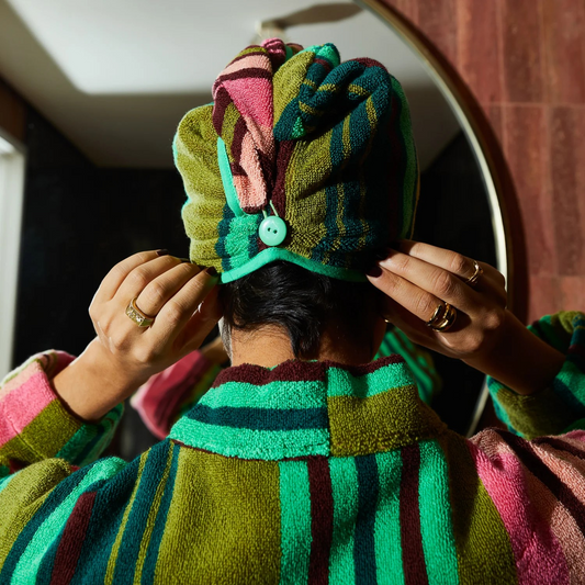 Sage & Clare Nicolette Hair Wrap - Juniper