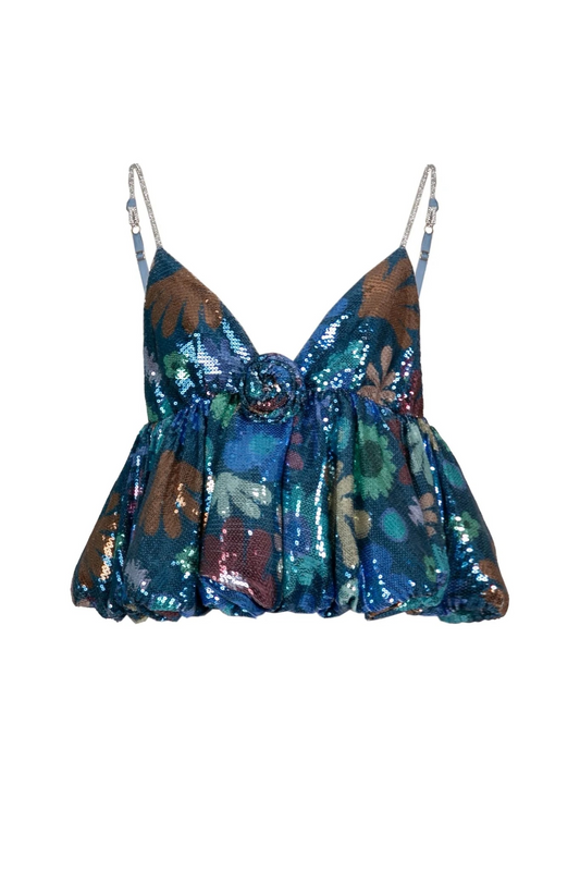 Celia B Luce Top Blue