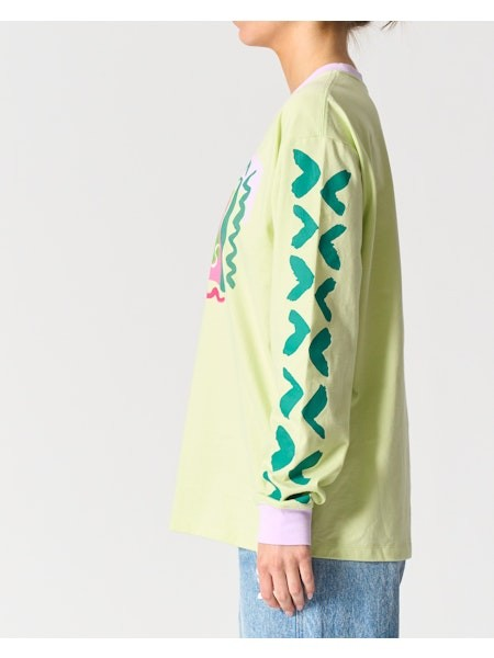 Walnut Melbourne Malibu Long Sleeve Tee - Jardin Des Fleurs