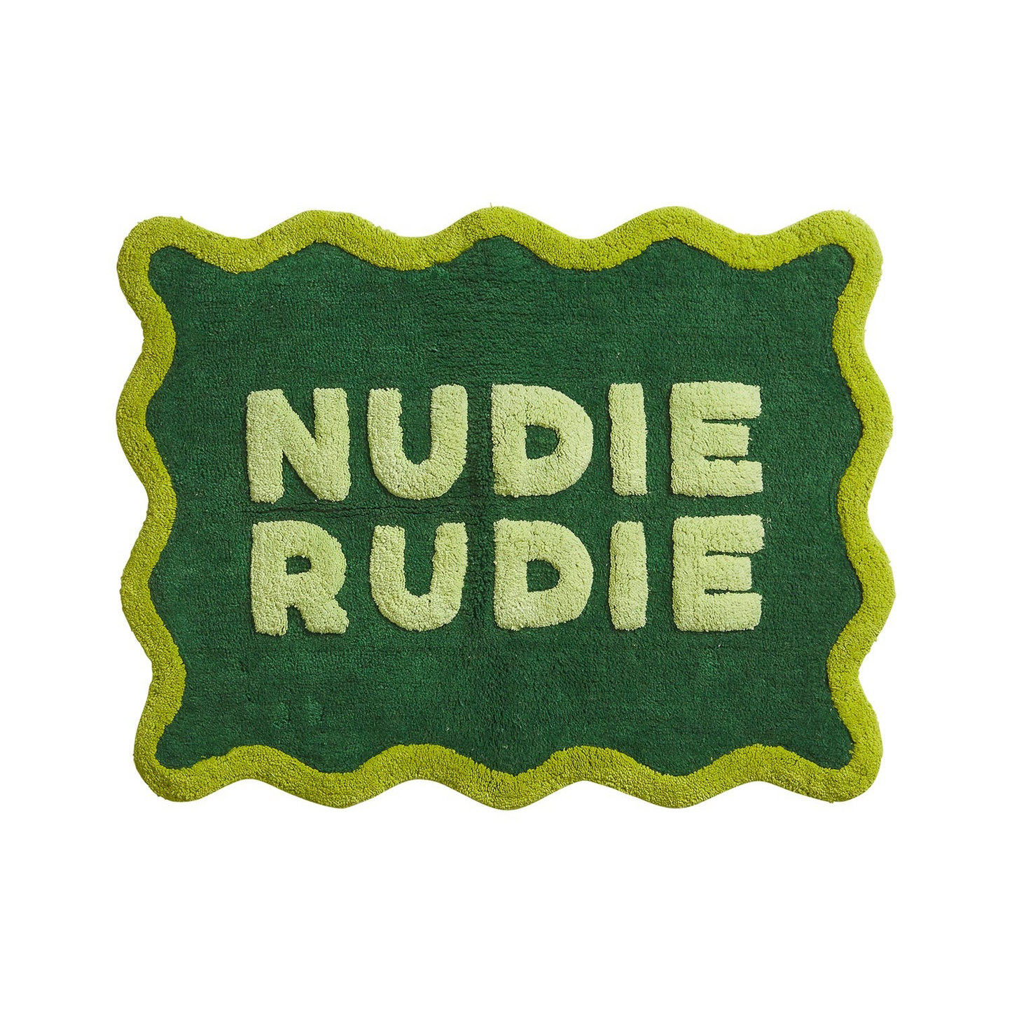 Sage and Clare Amalie Nudie Bath Mat Kelp