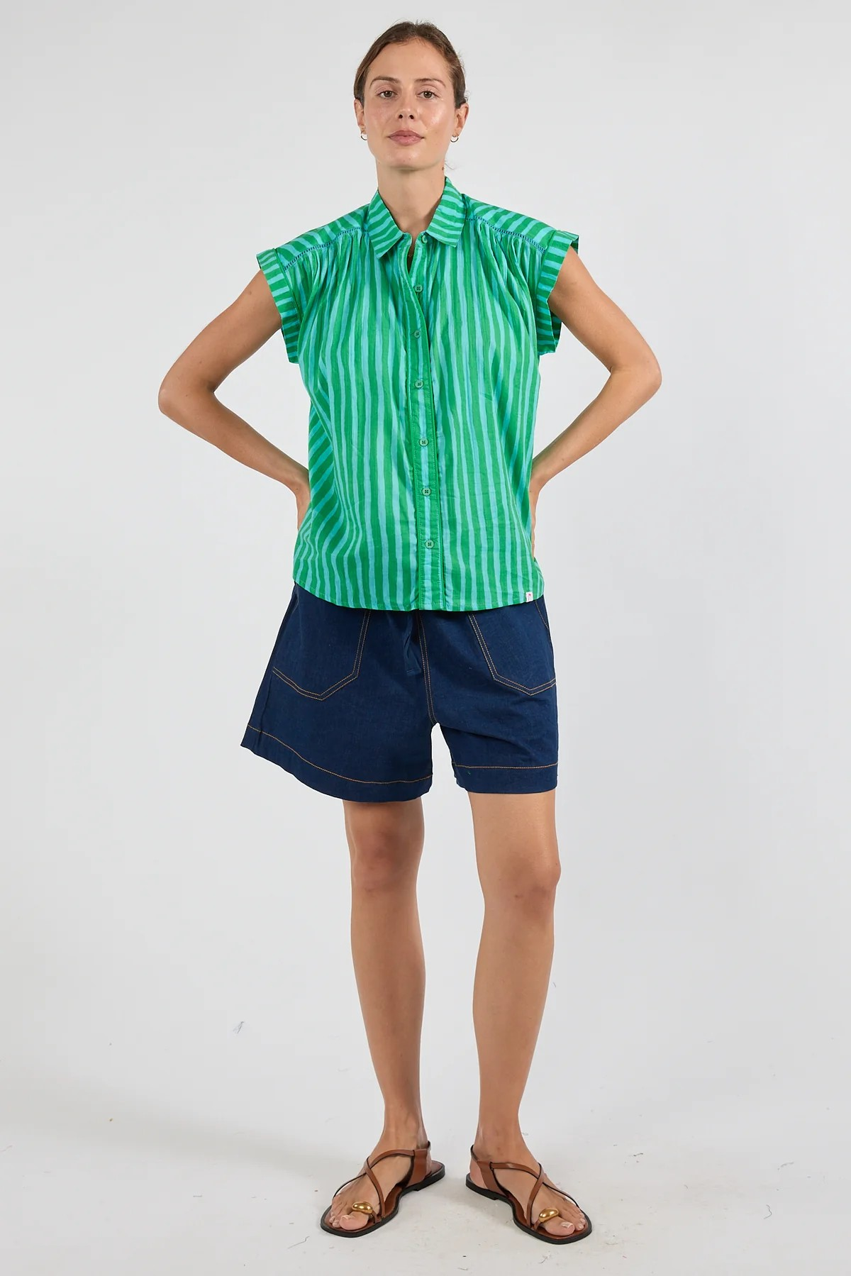 Ibisa Dixie Top - Sea