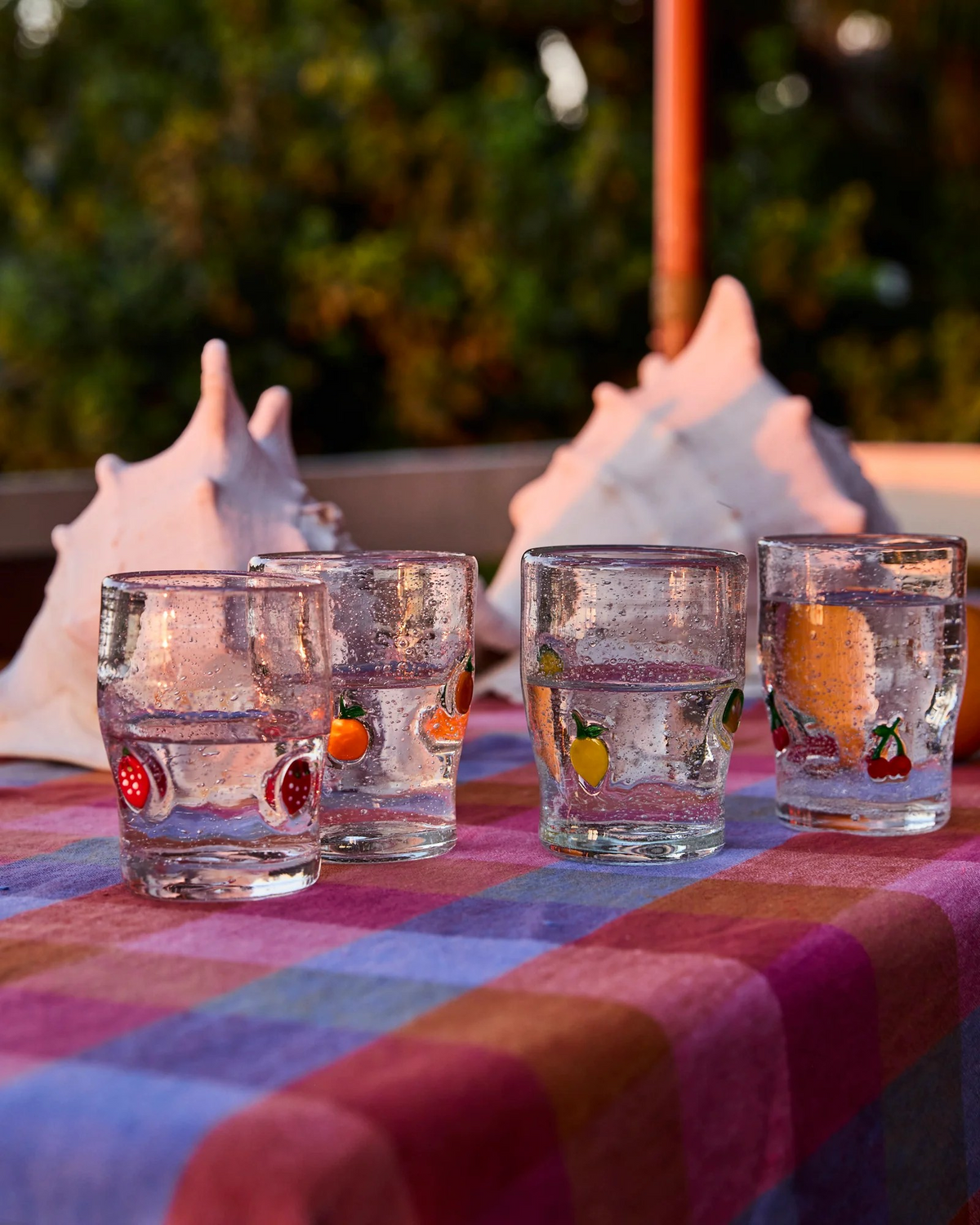 Kip and Co Fruity Tumbler Glass 4P Set