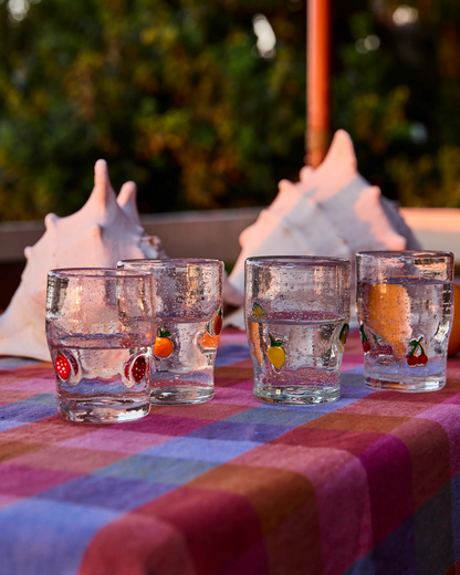 Kip and Co Fruity Tumbler Glass 4P Set