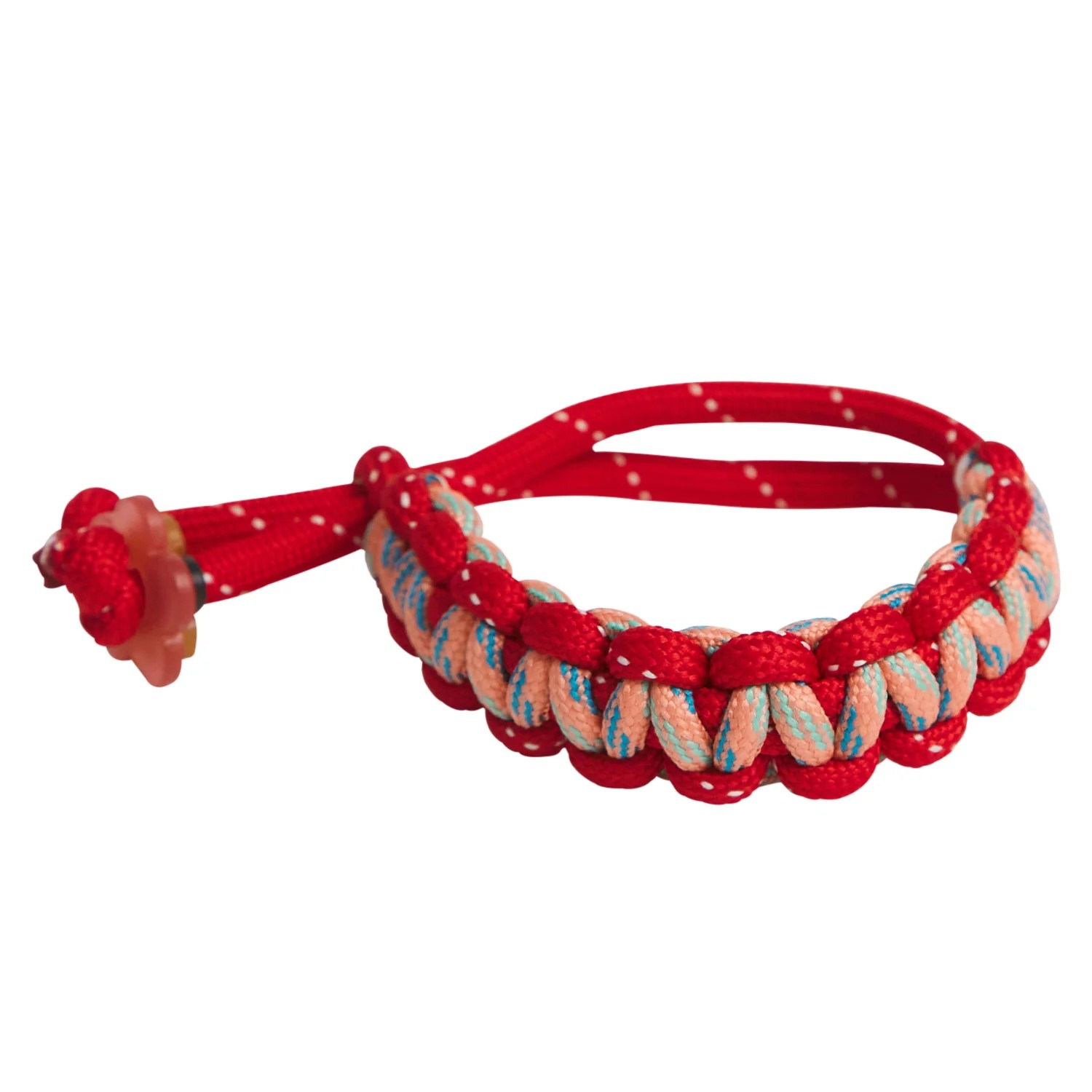 all colours braided paracord wristband
