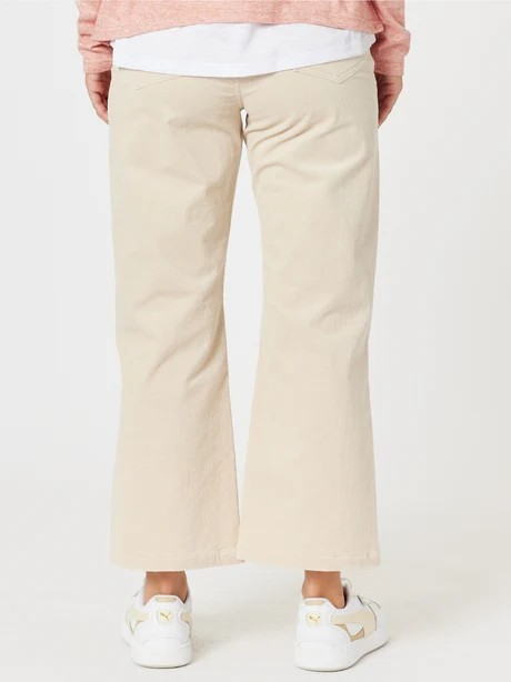 Threadz Lucy Stretch Cord Pant Natural