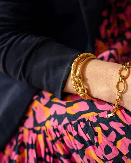Greenwod Designs Cecile Buckle Cuff Bangle