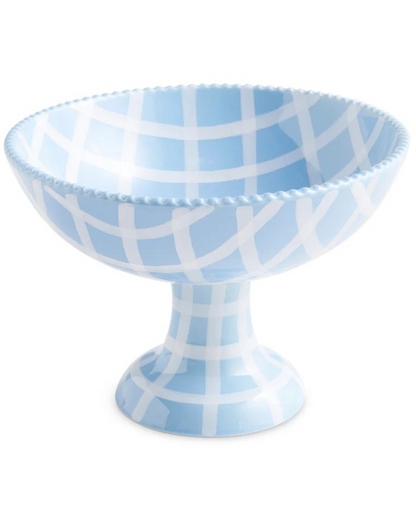 Kip and Co Blue Bird Tartan Fruit Bowl