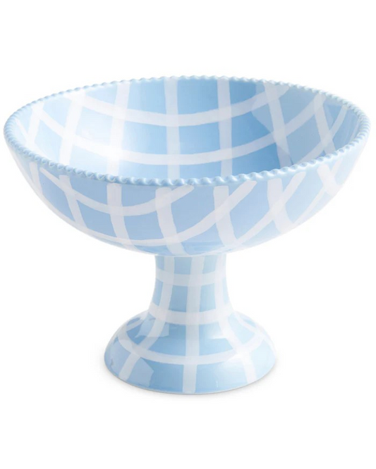 Kip and Co Blue Bird Tartan Fruit Bowl