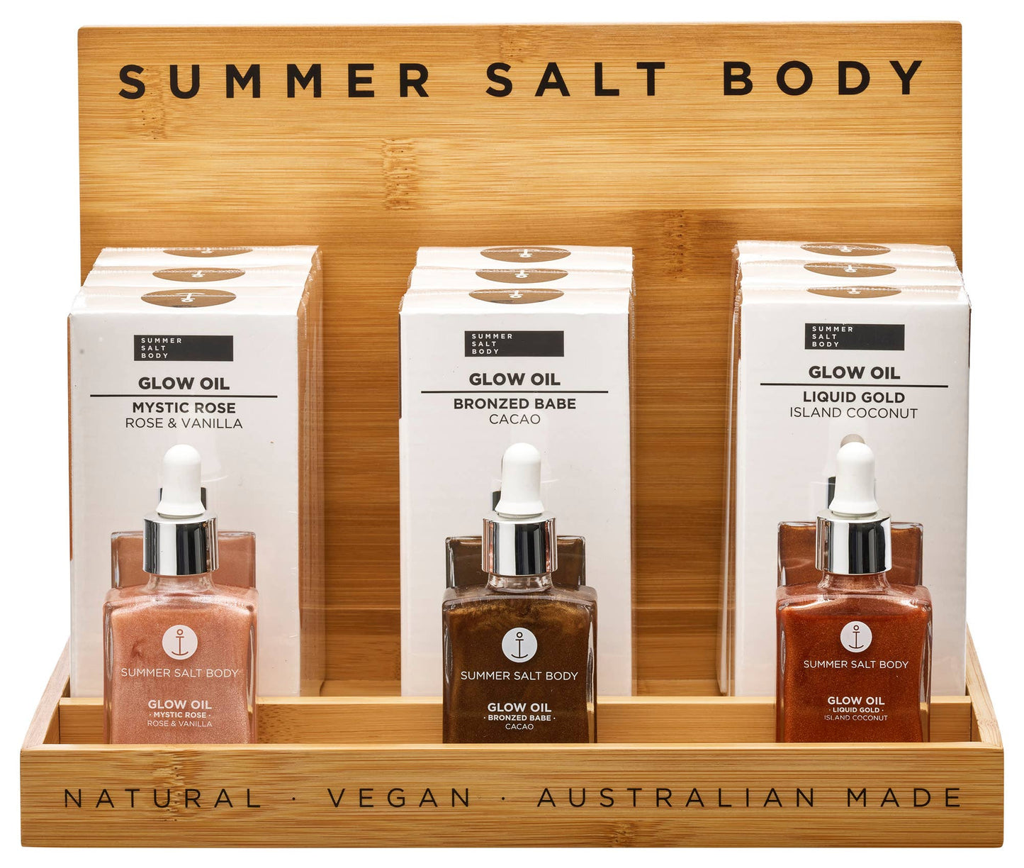 Summer Salt Body Glow Oil 30ml Bottle