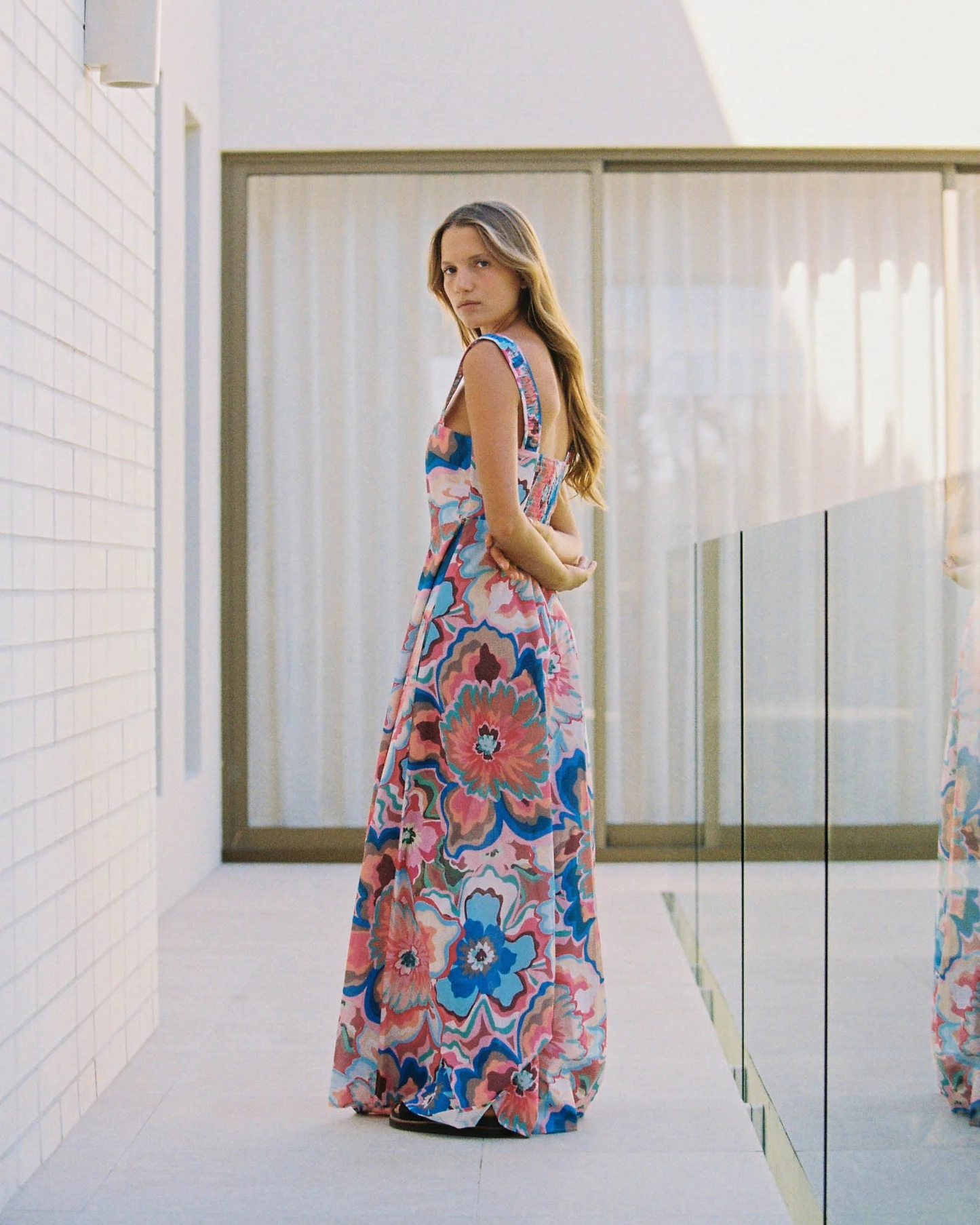 Walnut Melbourne Roma Dress - Bomba Di Fiori