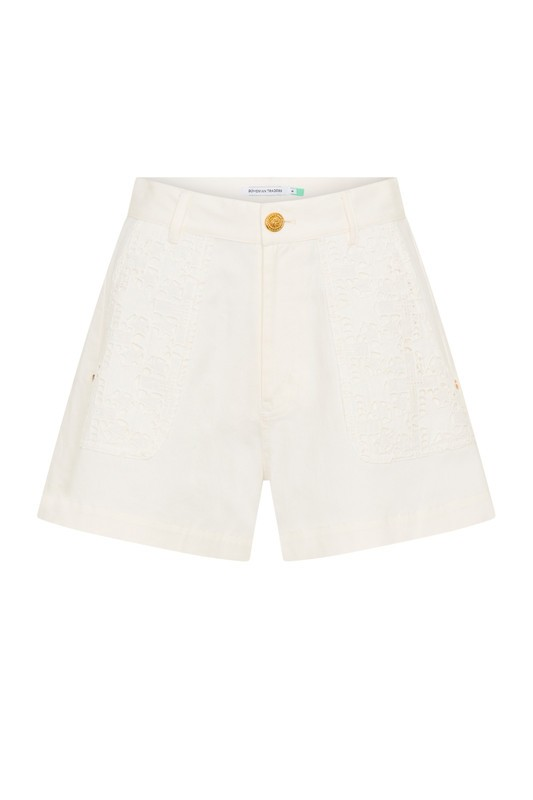 Bohemian Traders Star Embroidered Shorts