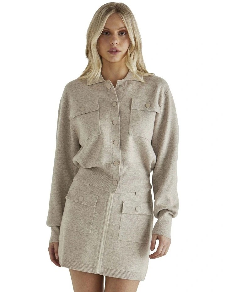 Sass Baldwin Kint Jacket Oatmeal/Cream