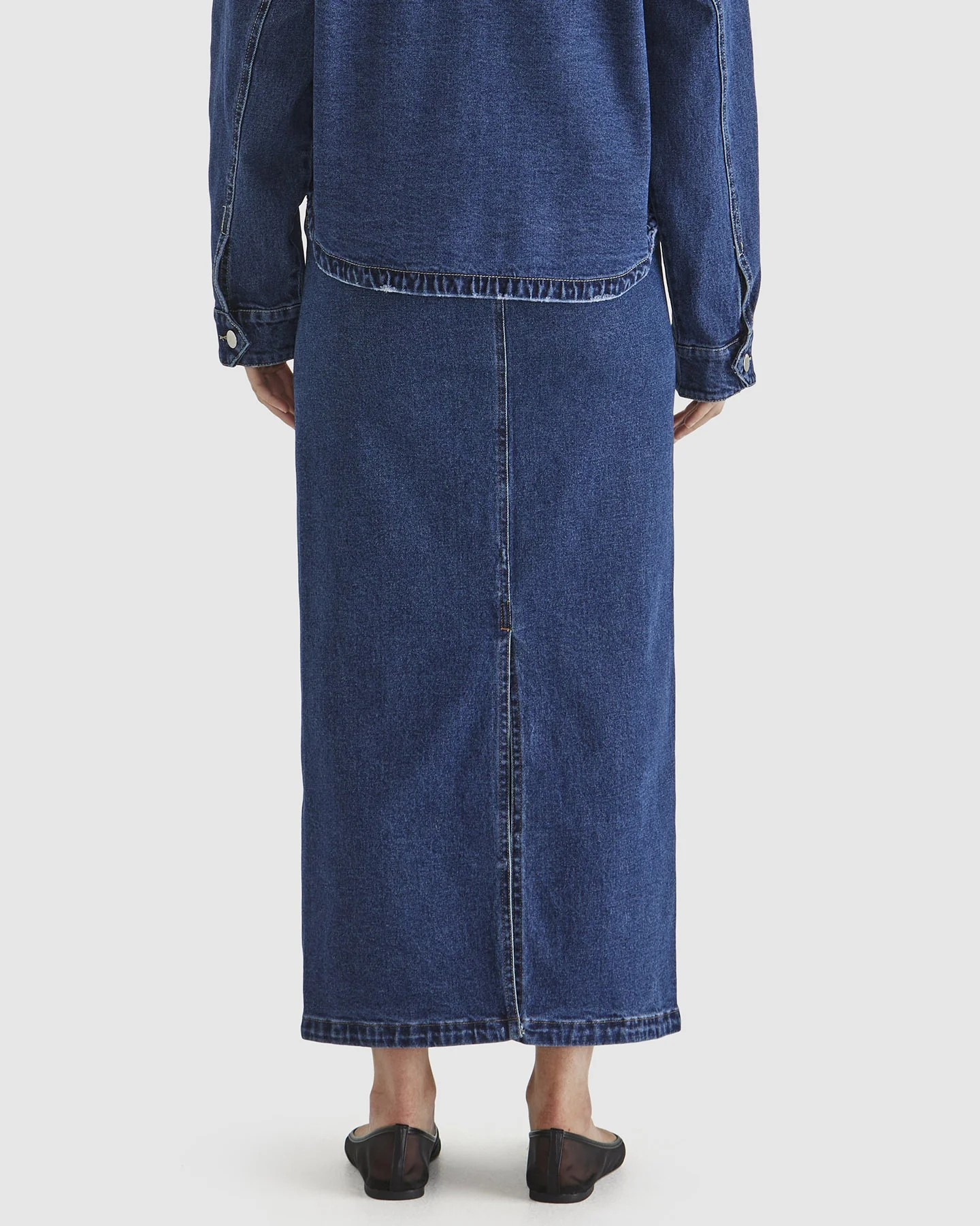 Sass Marza Skirt 78 Wash Blue