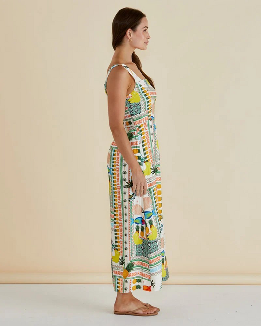 Betty Basics Tegan Dress - Paradise Print