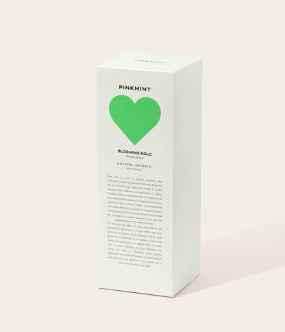 Pinkmint Blooming Solo Reed Diffuser Crystal Infused
