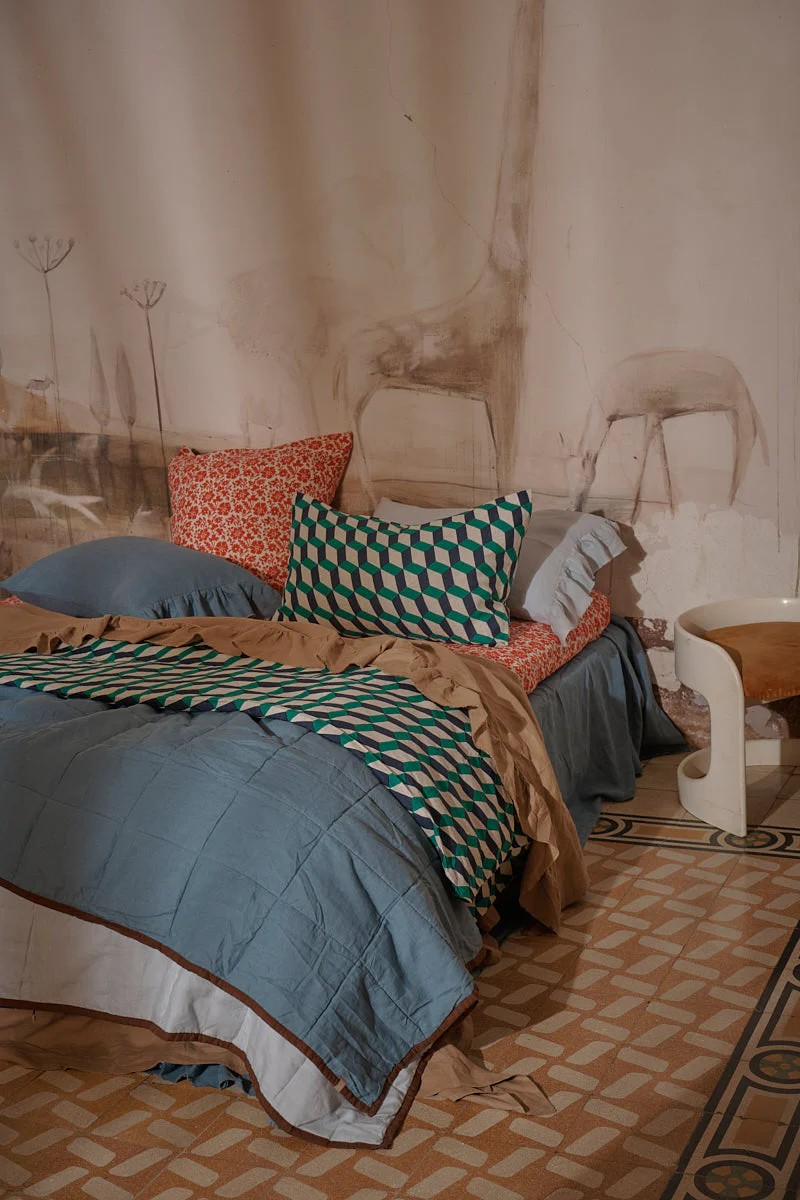 Society Of Wanderers Blue Jean Horizon Quilt