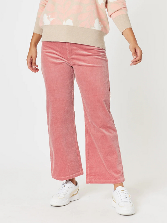 Threadz Lucy Cord Pant Blush