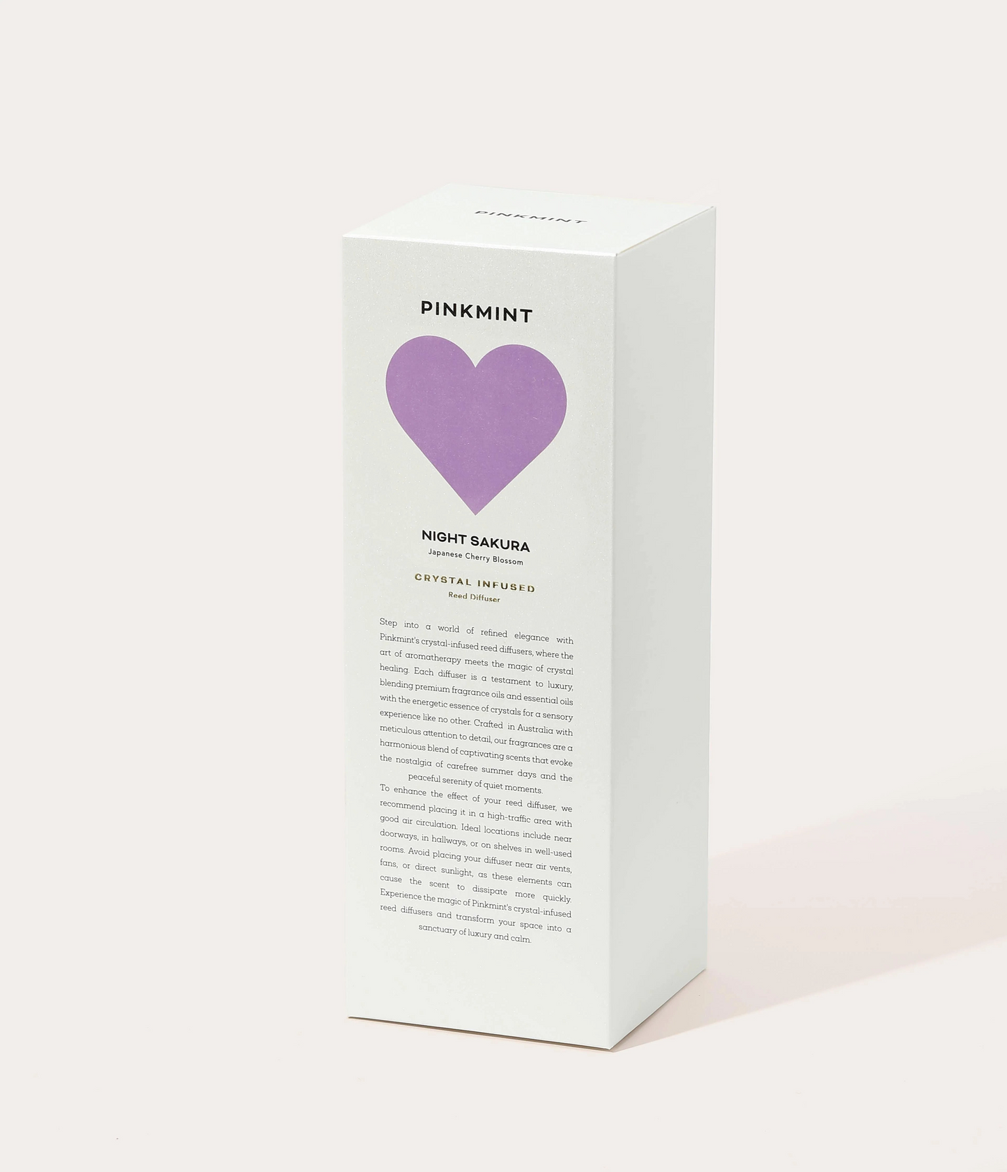 Pinkmint Pajama Party Reed Diffuser Crystal Infused