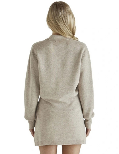 Sass Baldwin Kint Jacket Oatmeal/Cream