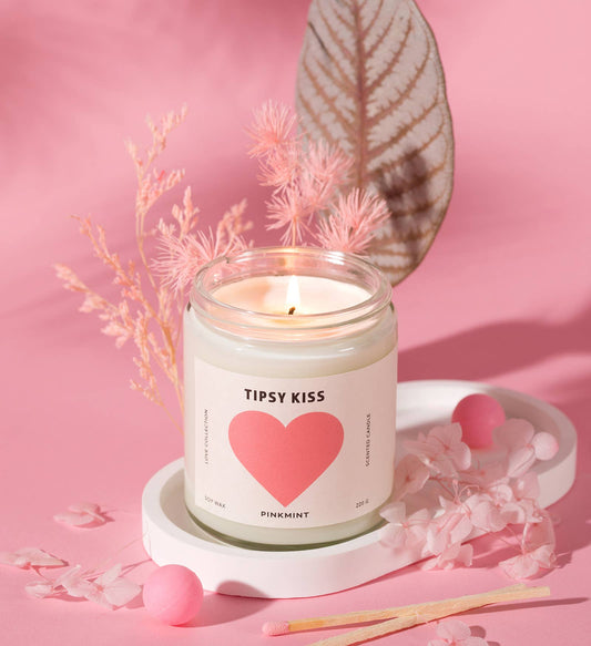 Pinkmint Tipsy Kiss Soy Candle