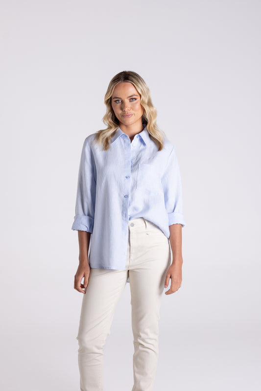 Two T's Classic Shirt Ice Blue