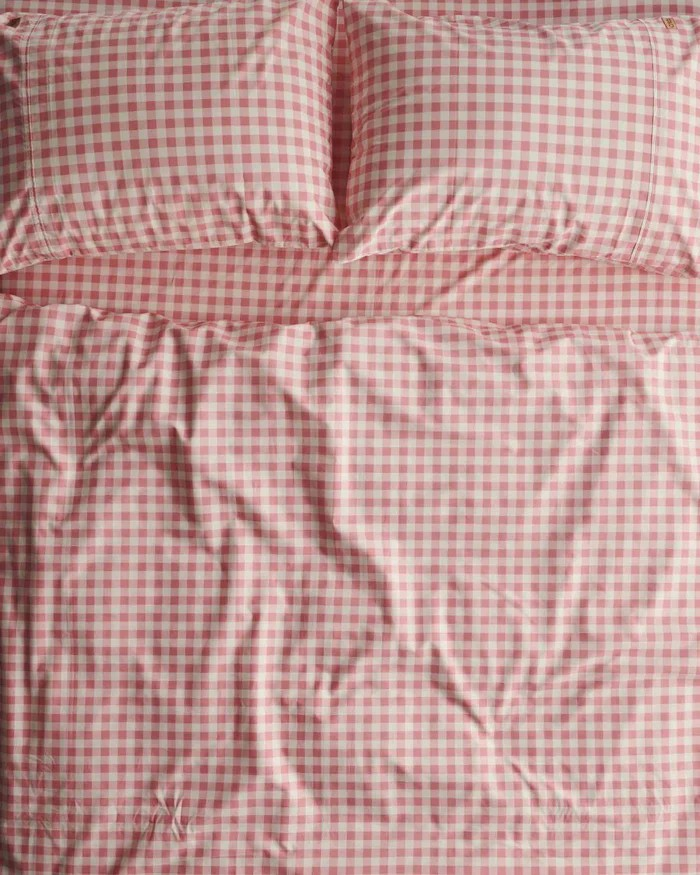 Kip and Co Gingham Candy Check Linen