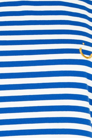 Boom Shankar Bellissimo Tee - Blue Stripe