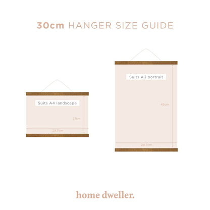 30cm Magnetic Print Hanger Frame