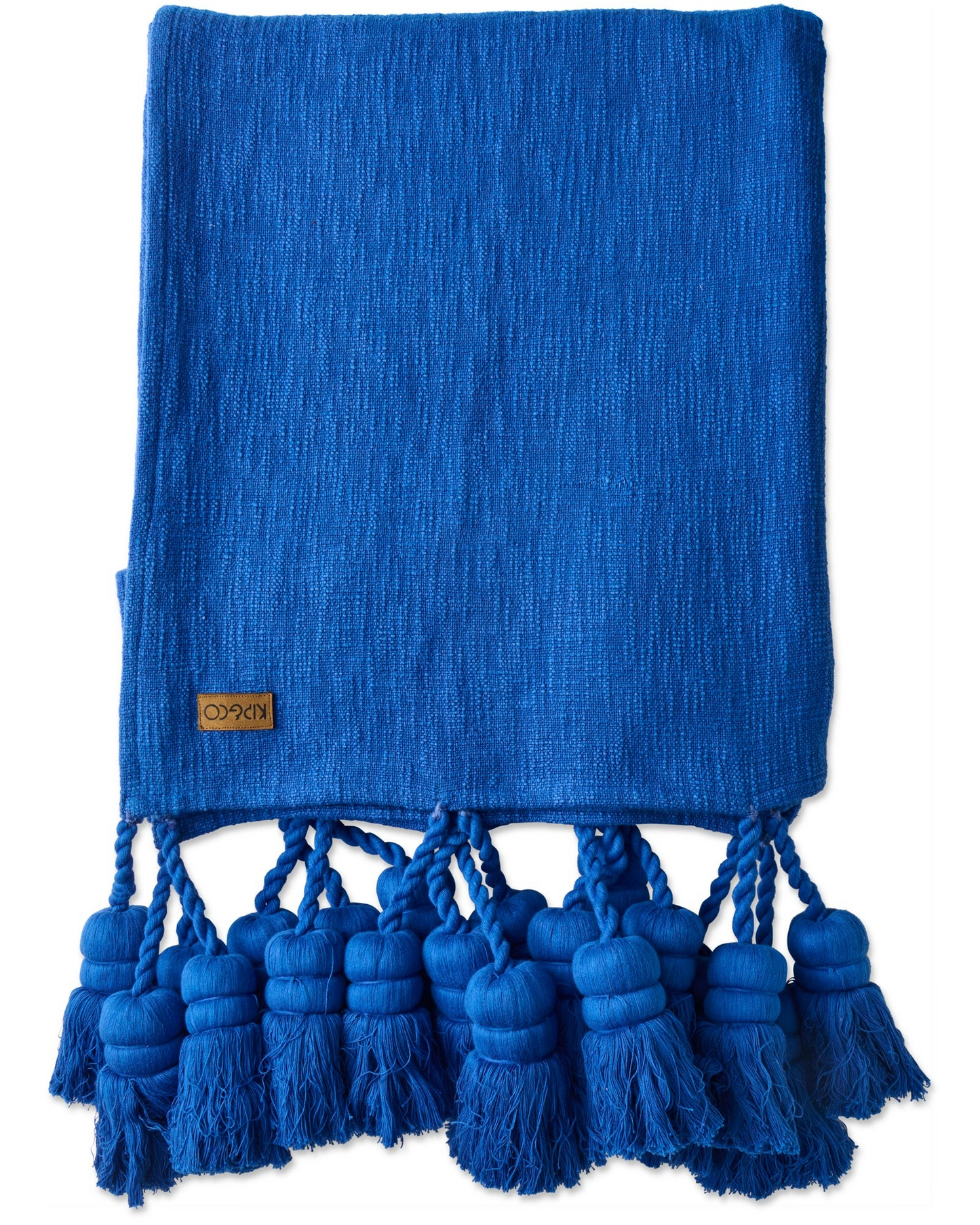 Kip and CO Ultramarine Tassel Throw
