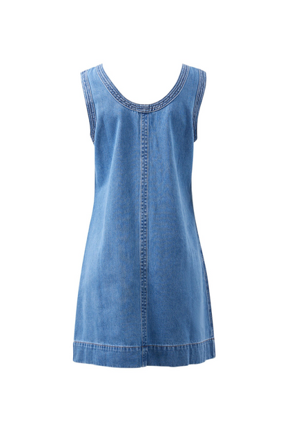 Ceres Life Sunny Denim Tank Dress