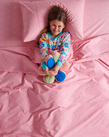 Kip and Co Polkadot Strawberry Organic Cotton