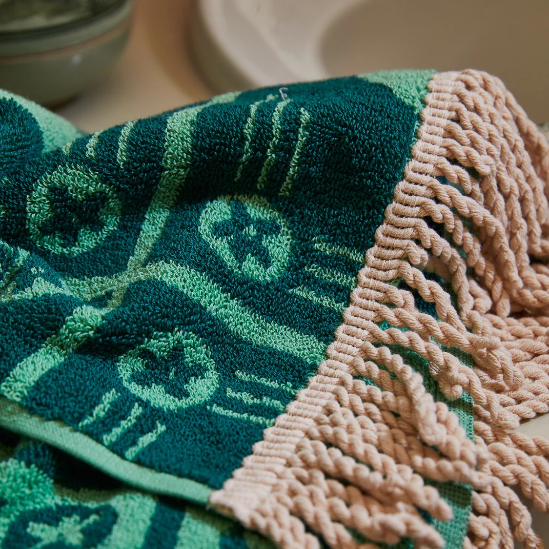 Sage and Clare GIGI Bath Sheet Emerald