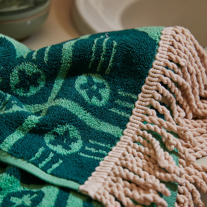 Sage and Clare GIGI Bath Sheet Emerald