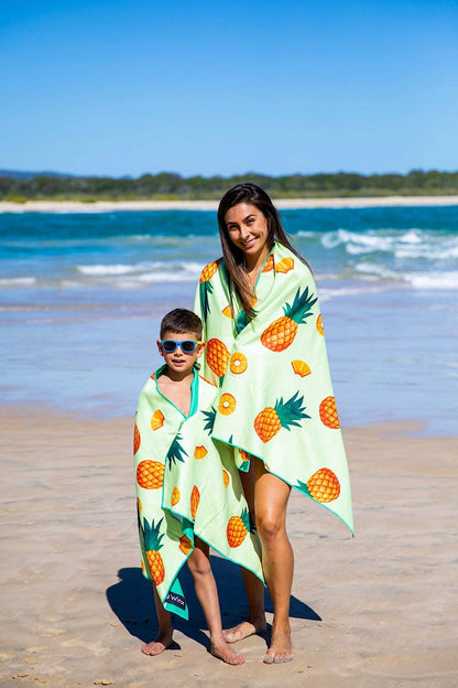 Cheeky Winx Kids' Sand-Free Quick Dry Pineapple Beach Towel
