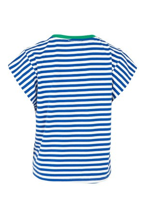 Boom Shankar Bellissimo Tee - Blue Stripe