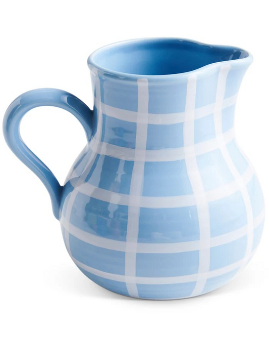 Kip and Co Blue Bird Tartan Water Jug