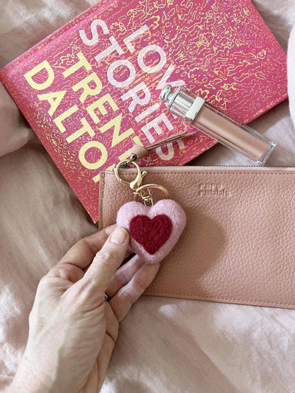Felt Heart Keychain Pack