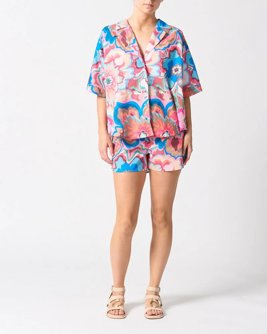 Walnut Melbourne Tropez Shirt - Bomba Di Fiori