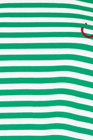 Boom Shankar Bellissimo Tee - Green Stripe