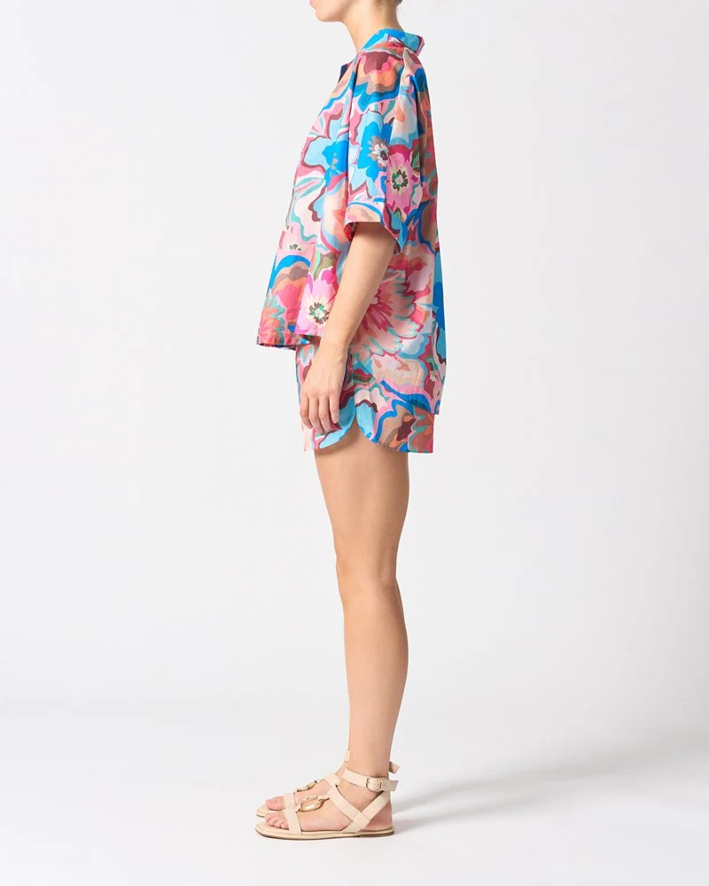 Walnut Melbourne Tropez Shirt - Bomba Di Fiori