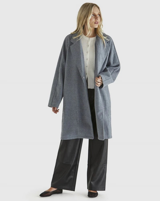 Sass Zaria Coat Grey