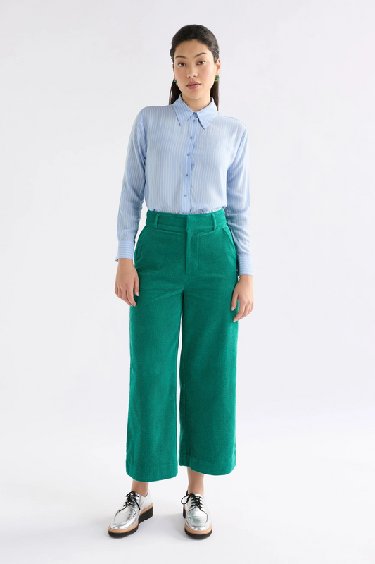 Elk The Label Rhes Cord Pant Island Green