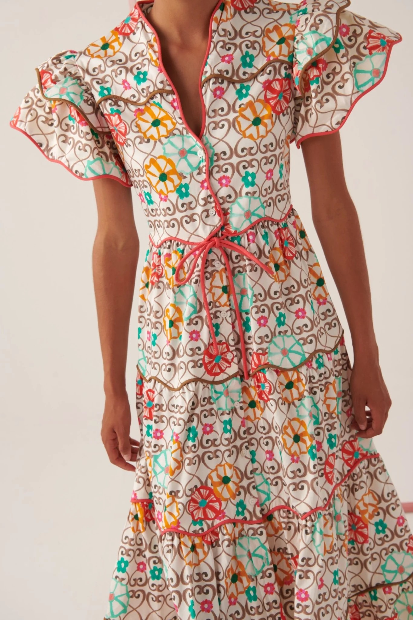 Celia B Baba Island Print Dress