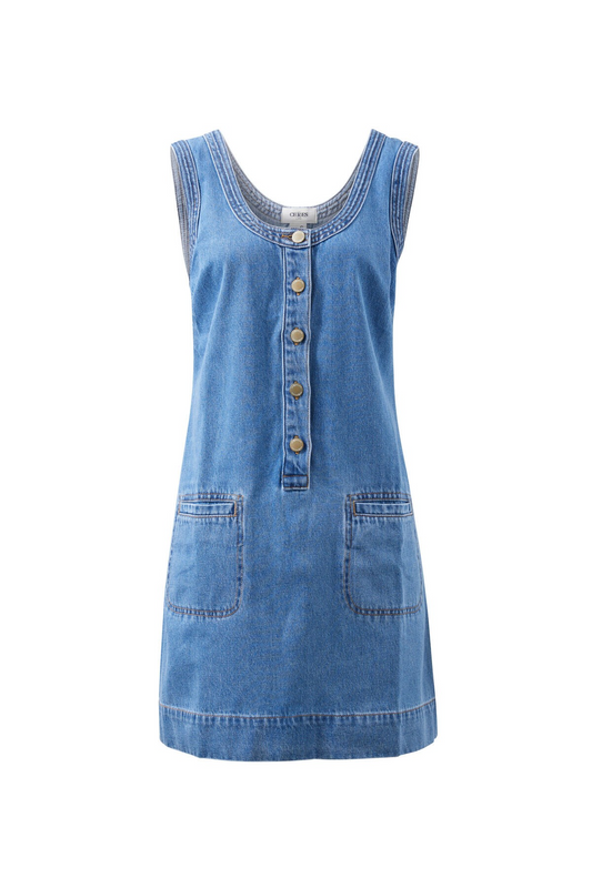 Ceres Life Sunny Denim Tank Dress